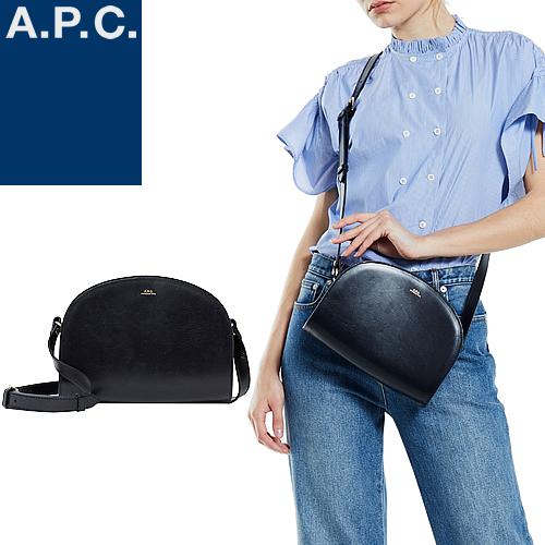 Apc アーペーセー バッグ ショルダーバッグ ハーフムーン レディース 半月型 ポシェット ブランド レザー 革 斜めがけ 小さめ 黒 ブラック 265 015 Mss 通販 Yahoo ショッピング
