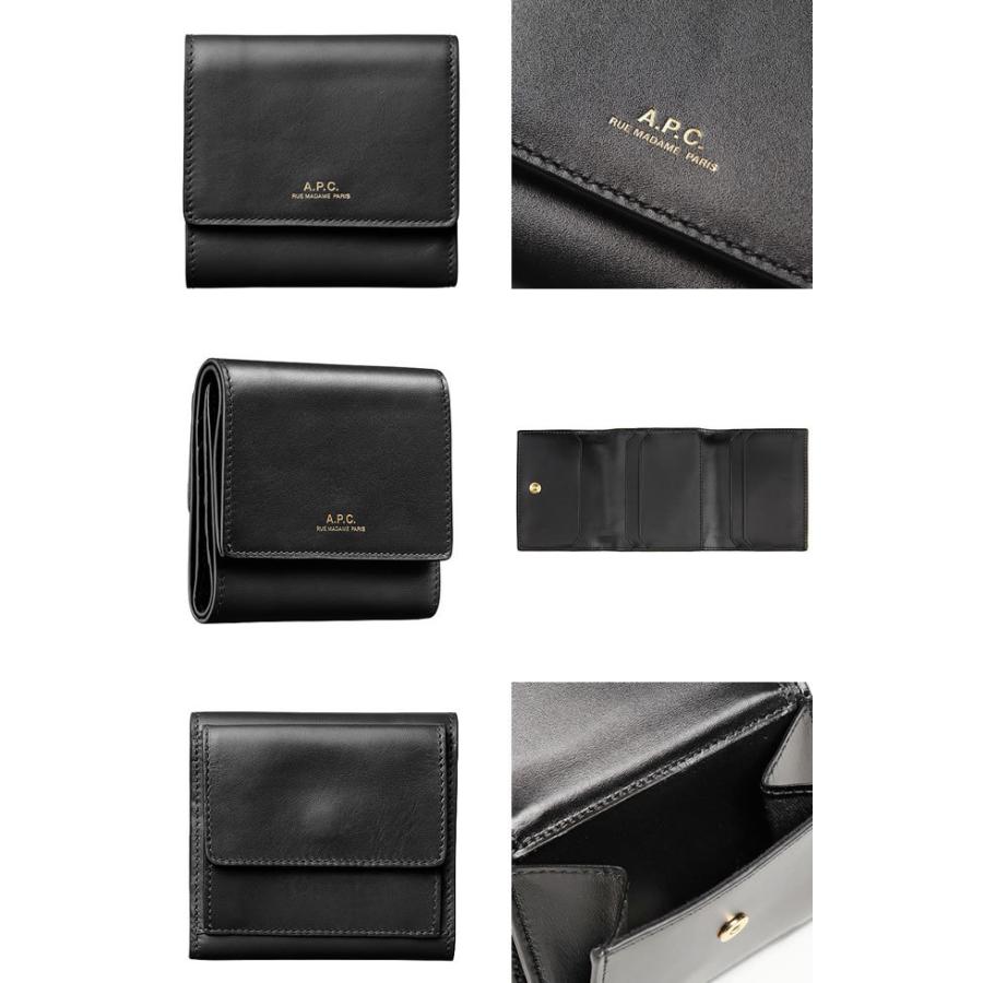 A.P.C. アーペーセー 財布 三つ折り財布 ミニ財布 小銭入れあり 
