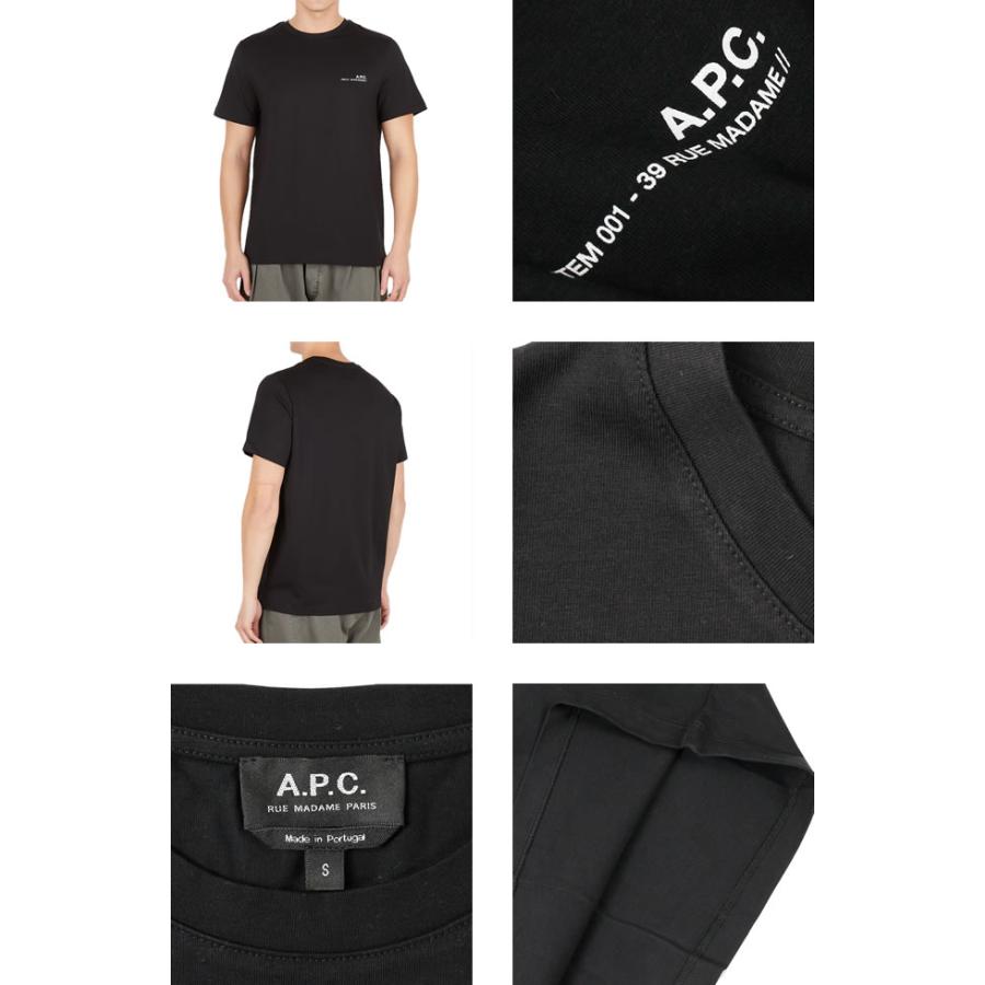 A.P.C.（アーペーセー） APC Tシャツ 半袖 クルーネック 丸首 メンズ