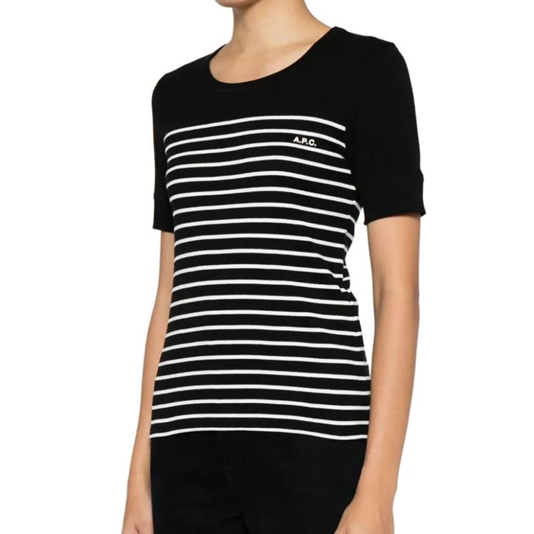 A.P.C.（アーペーセー） APC Tシャツ ボーダー 半袖 クルーネック 丸首