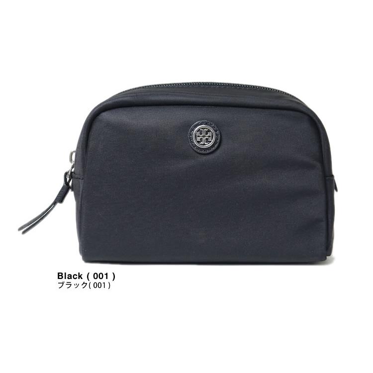 Tory Burch ロゴポーチ ネイビー　ポーチ　トリーバーチ TORY BURCH（トリーバーチ） ポーチ 化粧ポーチ 小物入れ ヴァージニア