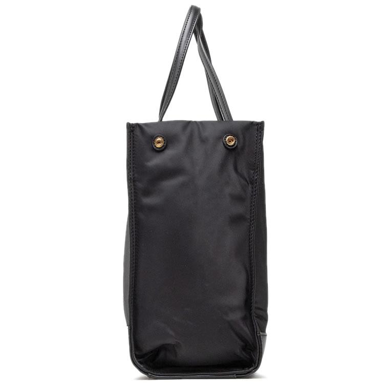 【極美品】トリーバーチ エラ トートバッグ レザー×ナイロン 肩掛け 黒 A4可 TORY BURCH トリーバーチ ELLA エラ スモールトート トート