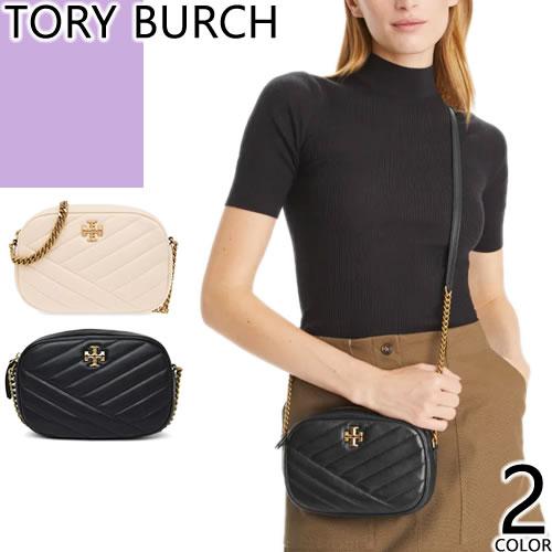 【極美品/保存袋付】トリーバーチ キラ シェブロン ショルダーバッグ レザー 黒 TORY BURCH トリーバーチ バッグ ショルダーバッグ キラ