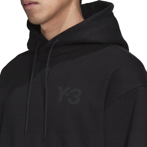 Y-3 ワイスリー ヨウジヤマモト adidas パーカー プルオーバーパーカー M クラシック チェスト ロゴ フーディ メンズ ロゴ  オーバーサイズ ブランド 黒 ブラック