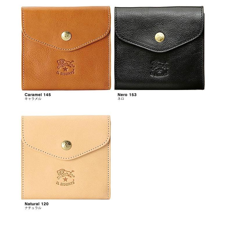IL BISONTE（イルビゾンテ） 財布 二つ折り がま口 レディース メンズ