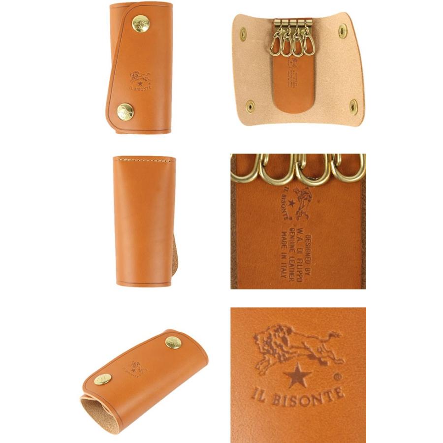 IL BISONTE（イルビゾンテ） キーケース C0378 メンズ レディース 車