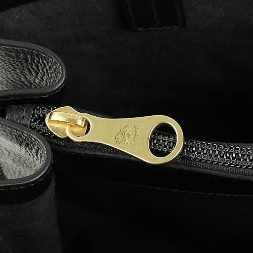 未使用級✨イルビゾンテ トートバッグ デカロゴ レザー シボ革 肩掛け 大容量黒 未使用級✨イルビゾンテ トートバッグ デカロゴ レザー シボ革