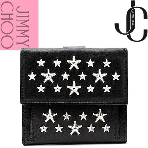 ジミーチュウ Jimmy Choo 財布 二つ折り財布 レディース メンズ フリーダ ブランド 革 本革 使いやすい スタースタッズ 黒 ブラック Frida Cst 276 008 Mss 通販 Yahoo ショッピング