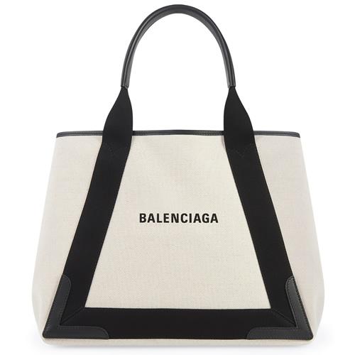 BALENCIAGA バレンシアガ バッグ トート ネイビーカバス M
