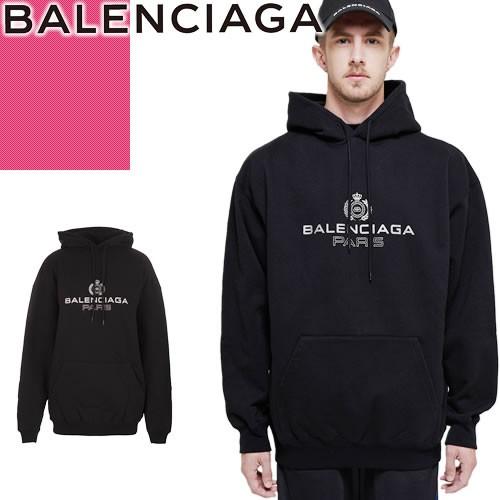 バレンシアガ BALENCIAGA パーカー トレーナー プルオーバー ビービー パリス フーディー メンズ ブランド おしゃれ 厚手 裏起毛 裏ボア  黒 ブラック : 279-012 : MSS - 通販 - Yahoo!ショッピング