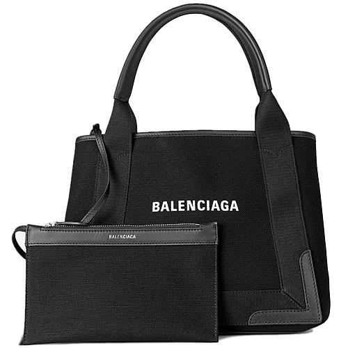 バレンシアガ BALENCIAGA ネイビー カバ S バッグ トートバッグ