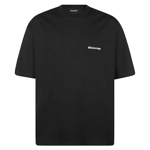 bebe 半袖Tシャツ 黒バレンシアガ