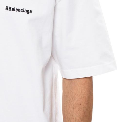 バレンシアガ BALENCIAGA BB Tシャツ 半袖 メンズ ミディアム フィット 