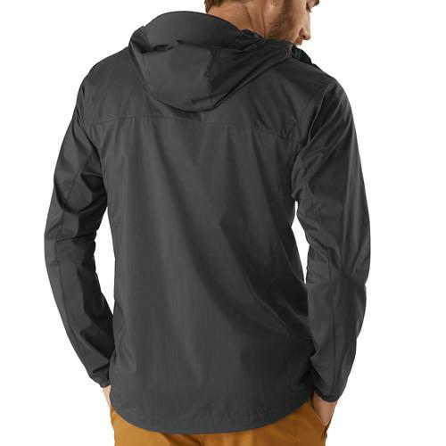 アークテリクス ARCTERYX スコーミッシュ フーディ マウンテンパーカー ナイロンジャケット メンズ ブランド 大きいサイズ 撥水 軽量 黒 ブラック 着丈 アークテリクス メンズ