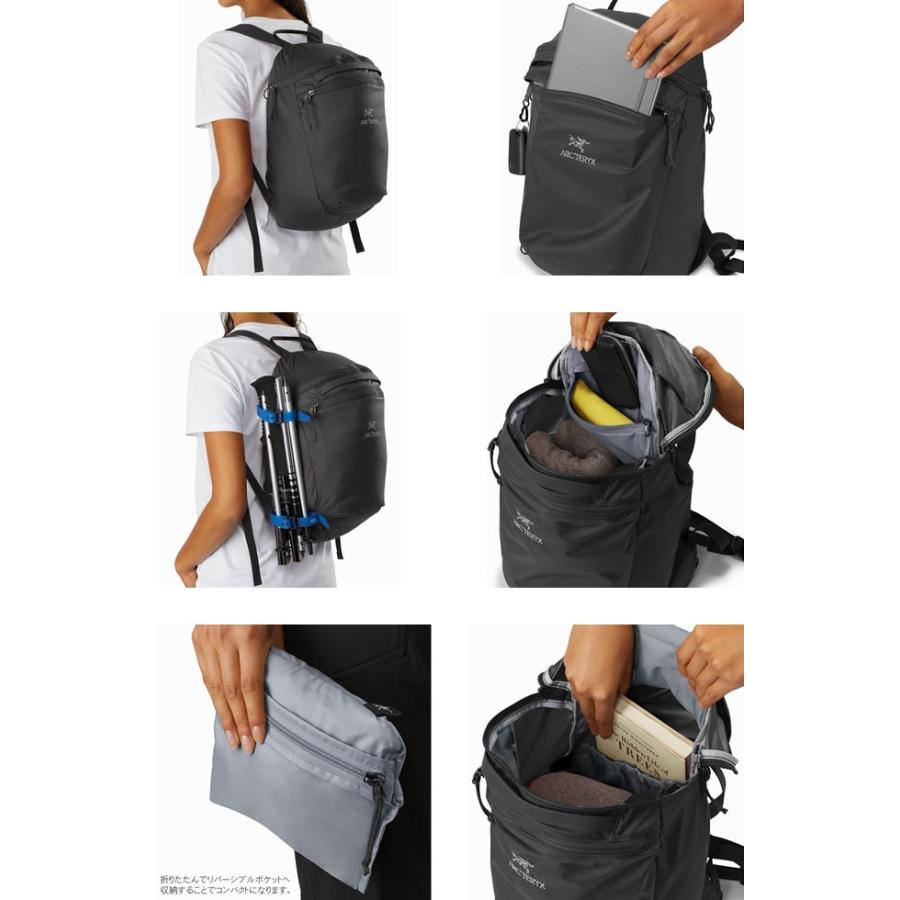 アークテリクス Arc Teryx リュック バックパック ディパック折りたたみ ポケッタブル メンズ レディース Index 15 インデックス15 黒 ブラック 15l 1 280 017 Mss 通販 Yahoo ショッピング