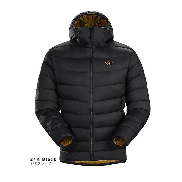 アークテリクス ARCTERYX ソリウム AR フーディ ダウン ダウンジャケット メンズ ブランド 大きいサイズ スポーツ アウトドア 防寒 黒 24K ブラック アークテリクス メンズ