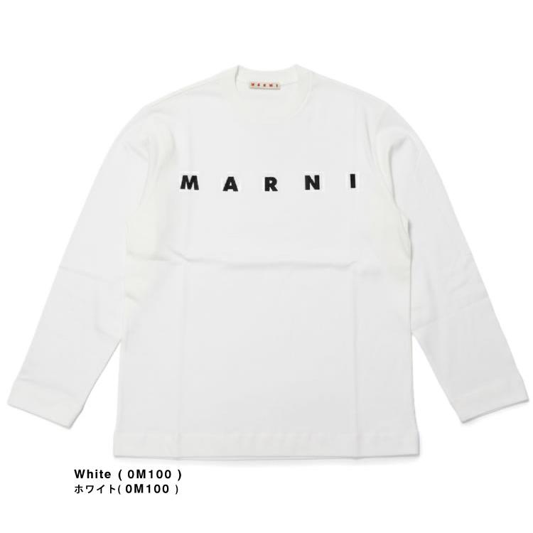MARNI（マルニ） ロンT Tシャツ キッズ レディース 長袖 ロゴ プリント