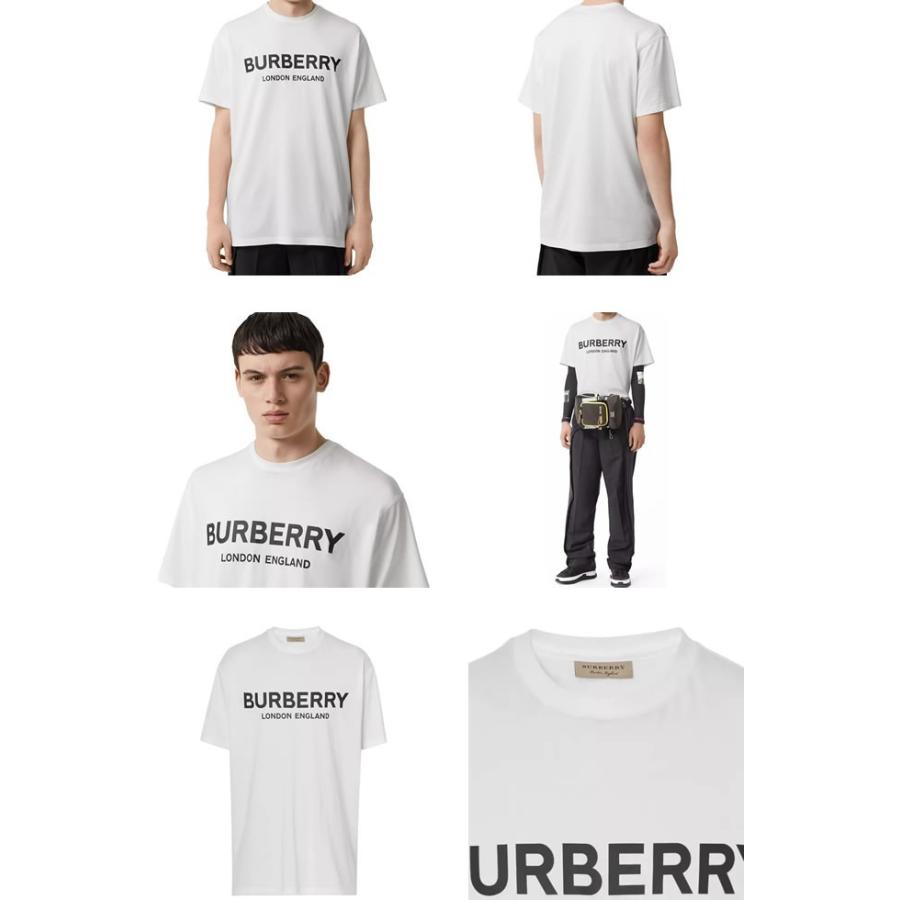 バーバリー Burberry Tシャツ 半袖 メンズ クルーネック 丸首 ロゴ おしゃれ 大きいサイズ プリント 綿100 ブランド 白 ホワイト 285 005 Mss 通販 Yahoo ショッピング