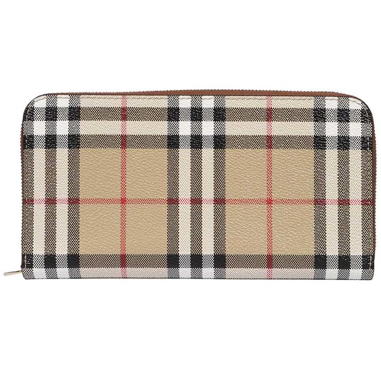 BURBERRY バーバリー 財布 長財布 チェック ジップウォレット BURBERRY バーバリー 財布 長財布 チェック ジップウォレット