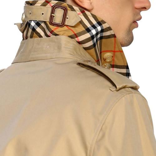【ほぼ未使用】 バーバリー BURBERRY ミッドレングス ケンジントン ヘリテージ トレンチコート メンズ スプリングコート ビジネス ミドル丈 ブランド ハニー ベージュ 【NAN1617553854】(57708円)