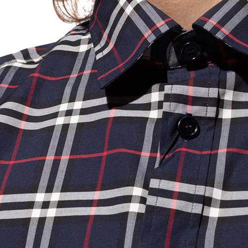 BURBERRY バーバリー カッターシャツ ショートスリーブ スモール BURBERRY バーバリー カッターシャツ ショートスリーブ スモール