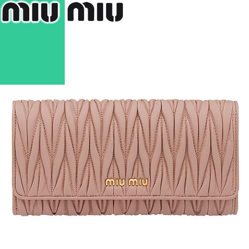 ミュウミュウ Miumiu マテラッセ 財布 長財布 レディース レザーウォレット ブランド 本革 かぶせ蓋 プレゼント 287 005 Mss 通販 Yahoo ショッピング