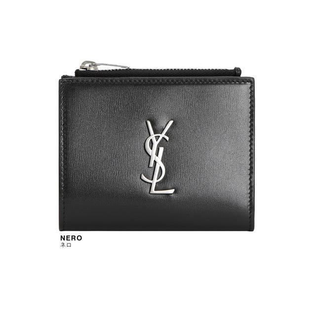 サンローラン パリ SAINT LAURENT PARIS 財布 二つ折り財布 小銭入れ