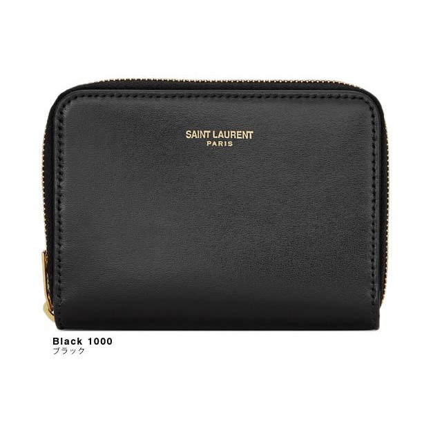 サンローラン パリ SAINT LAURENT PARIS 財布 二つ折り財布 小銭入れ