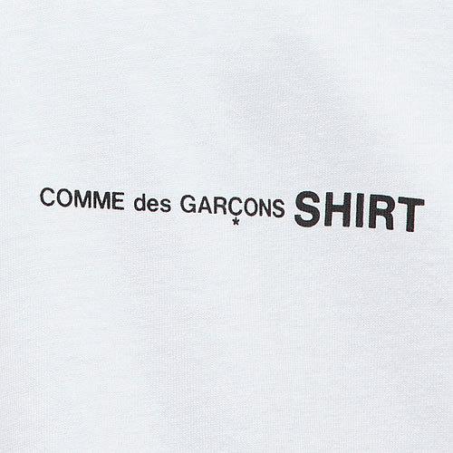 コムデギャルソン ロンT ホワイト コムデギャルソンCDG ロンT・オーバーサイズ長袖Tシャツ
