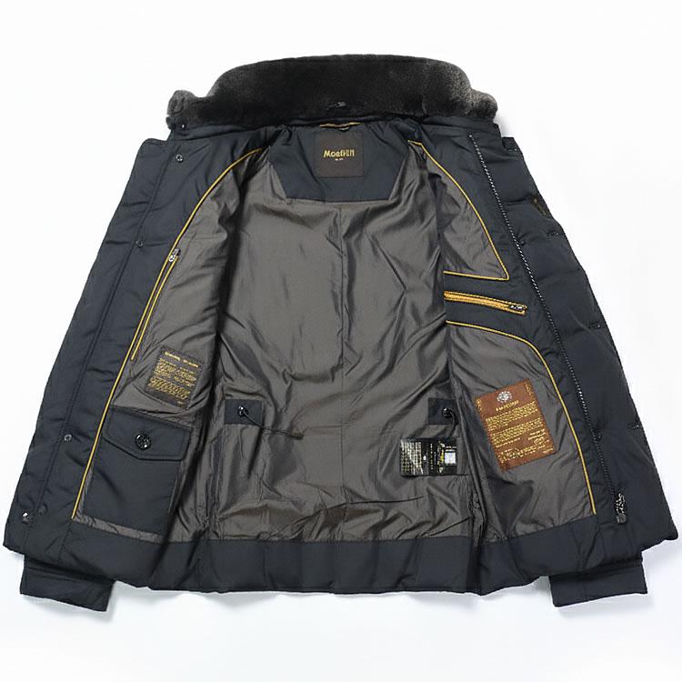 極美品✨MOORERムーレー　シーロ　ファーダウンジャケット　52 ムーレーファーダウン
