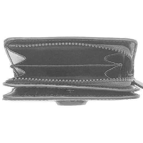 マークジェイコブス MARC JACOBS 財布 二つ折り財布 ザ スナップ ショット DTM コンパクト ウォレット レディース ブランド  使いやすい 革 本革 黒 ブラック