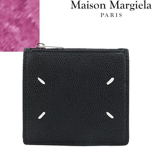 メゾンマルジェラ Maison Margiela 財布 二つ折り財布 小銭入れあり メンズ レディース 4ステッチ バイフォールド ウォレット 本革  ブランド 黒 ブラック :293-005:MSS - 通販 - Yahoo!ショッピング