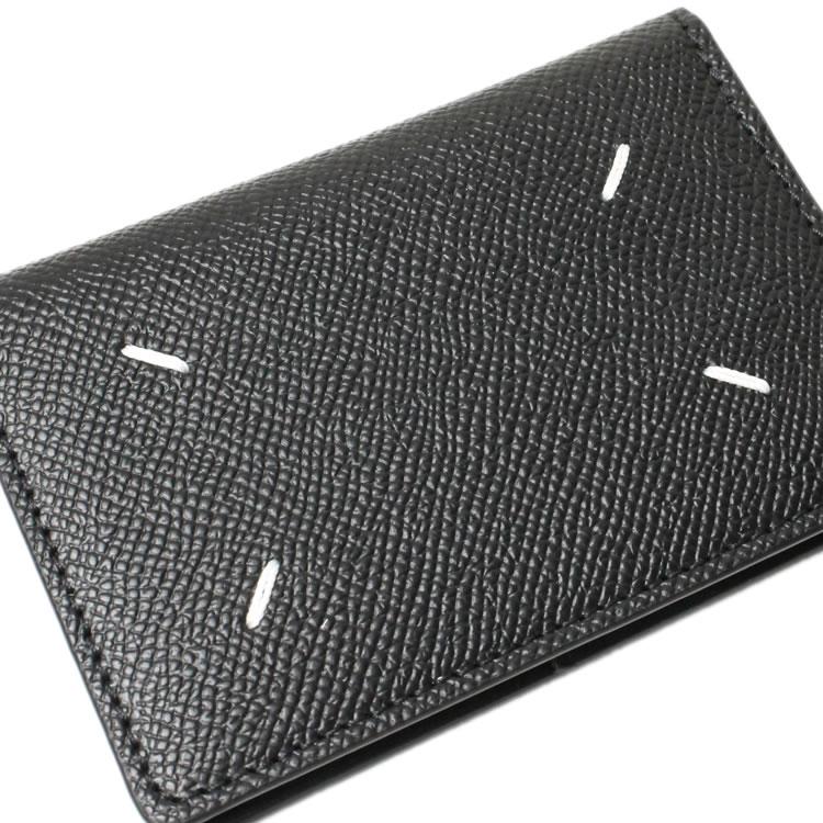 黒 レザー 名刺入れ　マルジェラ Maison Margiela メゾンマルジェラ カードケース カード入れ