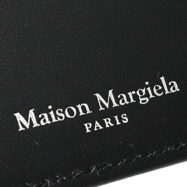 Maison Margiela 名刺入れ 黒 レザー Maison Margiela メゾンマルジェラ カードケース カード入れ