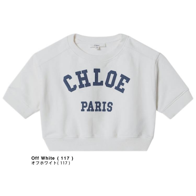 ■美品■Chloe クロエ 半袖Ｔシャツ サイズXS バルーンスリーブ ロゴ刺繍 ブランド古着【中古】20240603/GP9776 Chloe - □美品□Chloe クロエ 半袖Tシャツ サイズXS バルーン