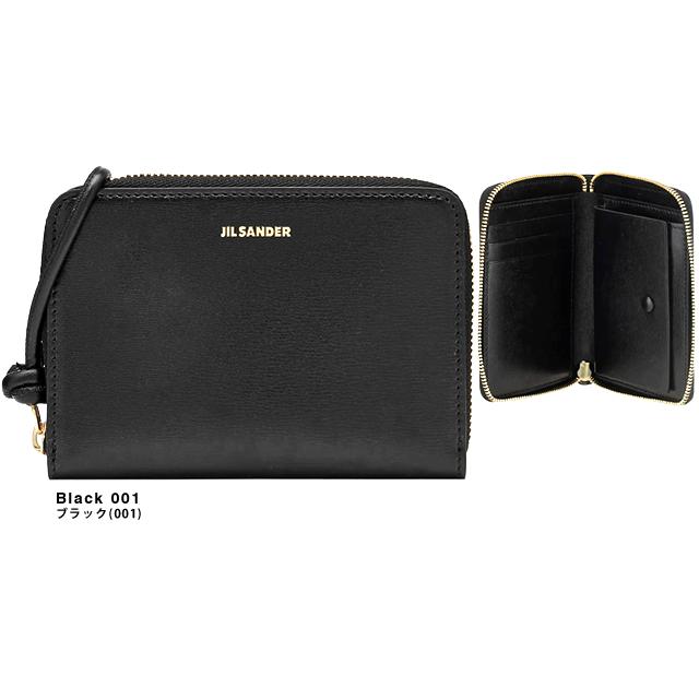 ジルサンダー JIL SANDER 財布 二つ折り財布 ポケット ジップ