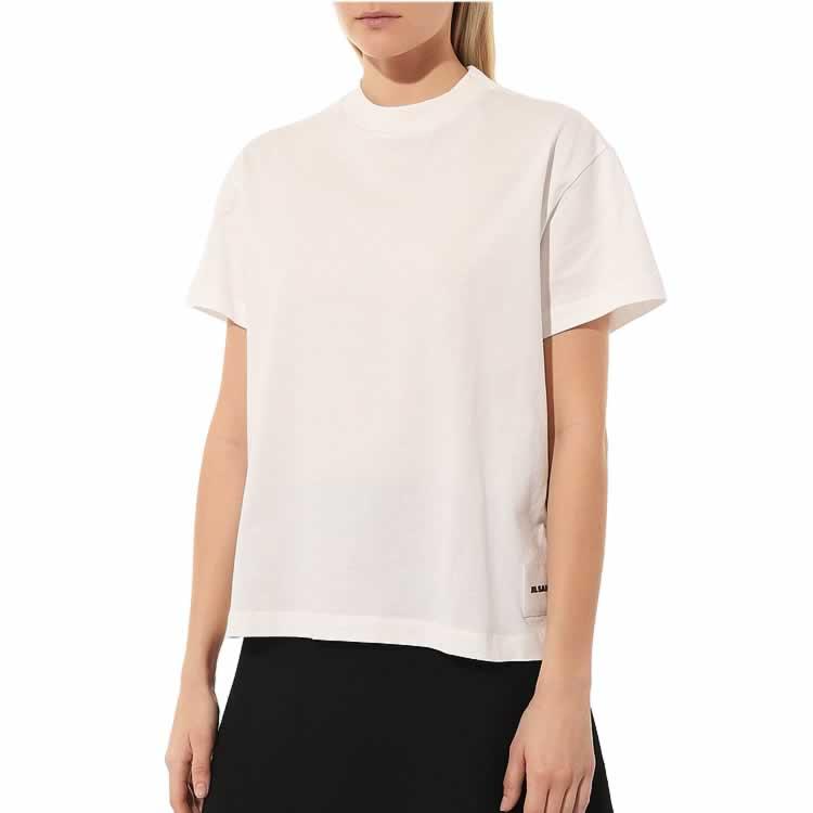 JIL SANDER ジルサンダー Tシャツ 半袖 クルーネック 丸首 JIL SANDER ジルサンダー Tシャツ 半袖 クルーネック 丸首