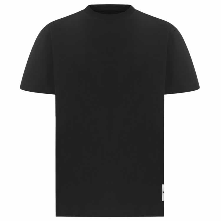 ジルサンダー JIL SANDER Tシャツ 半袖 クルーネック 丸首 メンズ オーバーサイズ ロゴ コットン 大きいサイズ ブランド プレゼント 白 黒 ホワイト ブラック｜maido-selection｜05