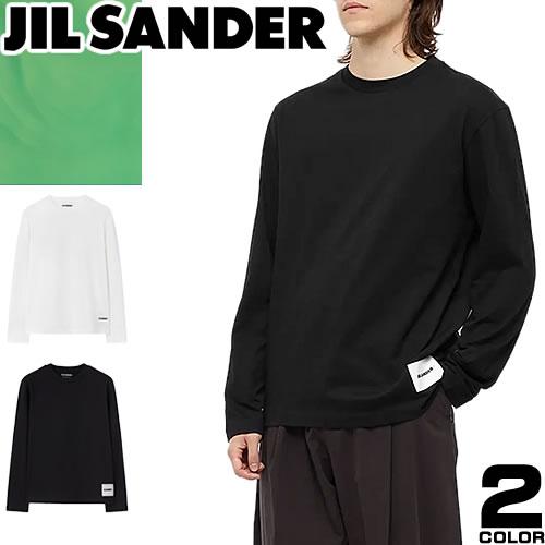 JIL SANDER ジルサンダー Tシャツ 長袖 ロンT クルーネック 丸首 JIL SANDER ジルサンダー Tシャツ 長袖 ロンT クルーネック 丸首