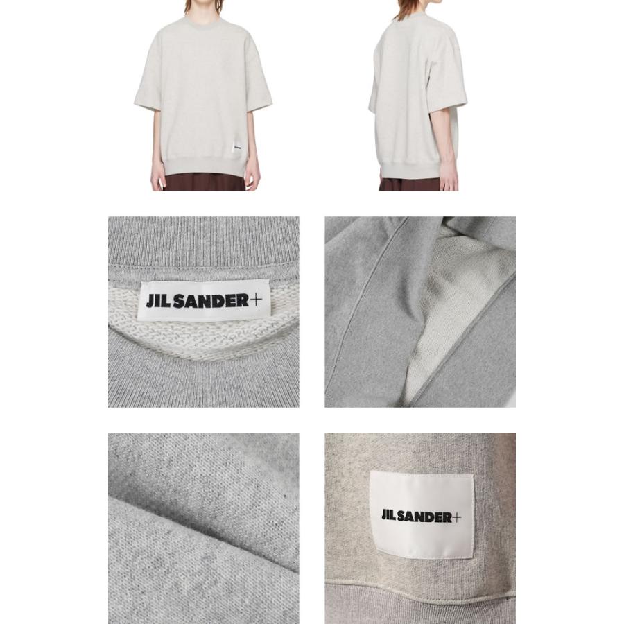 JIL SANDER ジルサンダー スウェット 半袖 クルーネック Tシャツ JIL SANDER ジルサンダー スウェット 半袖 クルーネック Tシャツ