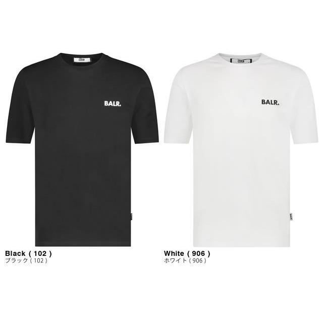 BALR. ボーラー Tシャツ 半袖 クルーネック 丸首 メンズ ロゴ