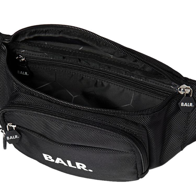 BALR. ボーラー　ボディバッグ ウエストポーチ　ブラック　大小２個セット BALR. ボーラー バッグ ウエストポーチ ボディバッグ ベルト