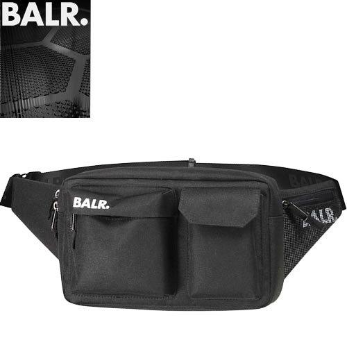 BALR. ボーラー　ボディバッグ ウエストポーチ　ブラック　大小２個セット BALR. ボーラー BALR バッグ ウエストポーチ ボディバッグ