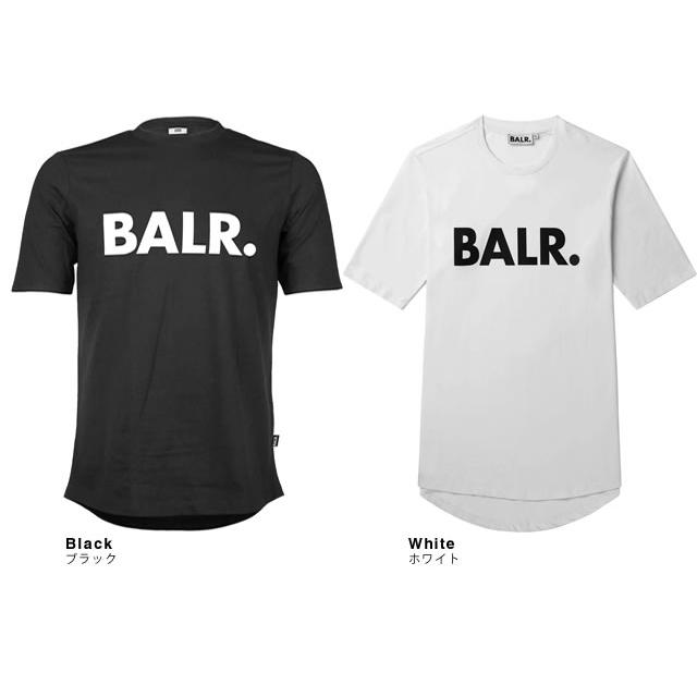 BALR.ボーラー / Tシャツ / BRAND SHIRT B10001 サイズ:M 色:ブラック(0001) BALR.（ボーラー） BALR Tシャツ BRAND STRAIGHT T-SHIRT B10001