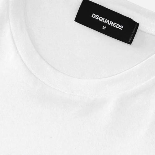 DSQUARED2 ディースクエアード Tシャツ 半袖 クルーネック 丸首 DSQUARED2 ディースクエアード Tシャツ 半袖 クルーネック 丸首