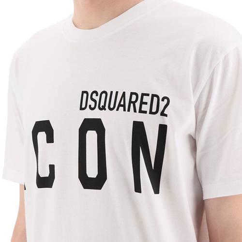 ディースクエアード DSQUARED2 Tシャツ 半袖 メンズ ICON クルーネック ...