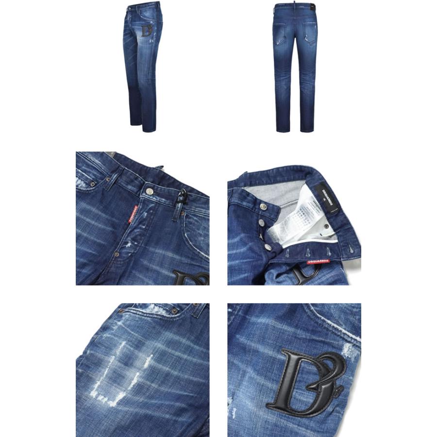 DSQUARED2（ディースクエアード） ジーンズ デニム S74LB1721 D30010