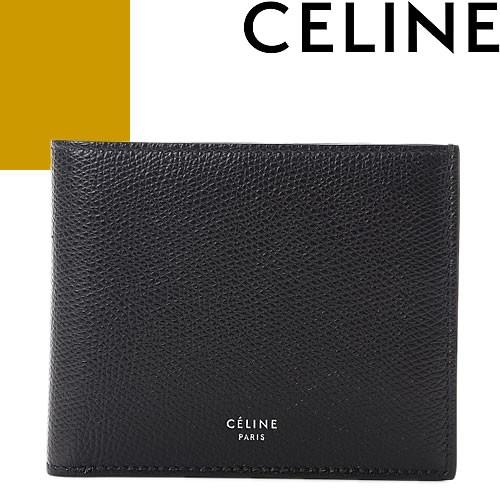 セリーヌ Celine 財布 二つ折り財布 バイフォールド ウォレット グレインド カーフスキン メンズ ブランド コンパクト 本革 黒 ブラック プレゼント 男性 304 001 Mss 通販 Yahoo ショッピング