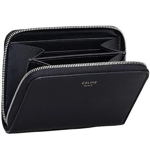 セリーヌ CELINE 財布 小銭入れ コンパクト ジップ ウォレット イン