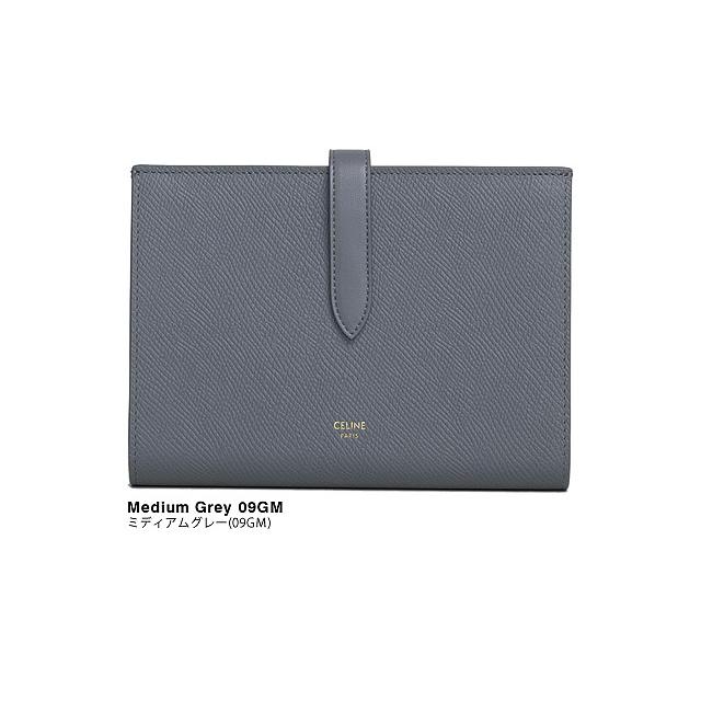 CELINE セリーヌ 財布 二つ折り財布 ミディアム ストラップ CELINE セリーヌ 財布 二つ折り財布 ミディアム ストラップ